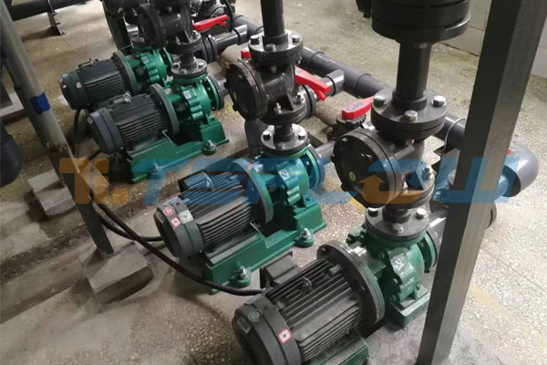 fluoroplastic alloy pumps