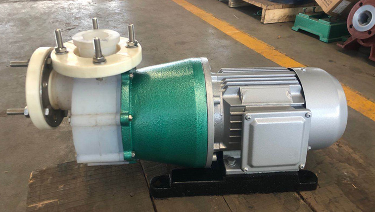 CQB-F full plastic special magnetic pump for high temperature resistant acid and alkali.