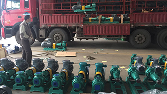 55 sets of Fluorine-lined centrifugal pumps delivered smoothly by Shandong Chemical Technology Co., Ltd.
