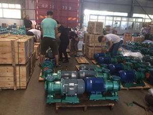 Tenglong pump Valves more than 100 sets of Fluorine-lined Magnetic pumps, Fluorine-lined centrifugal pumps shipped to Qinghai