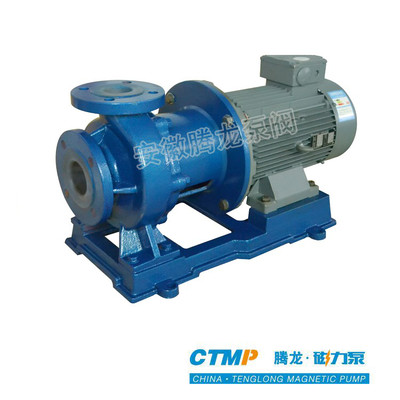 Fluoroplastics magnetic pump