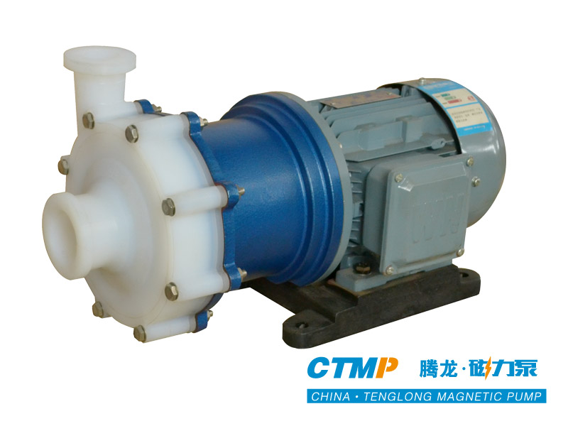 Fluorine plastic magnetic pump