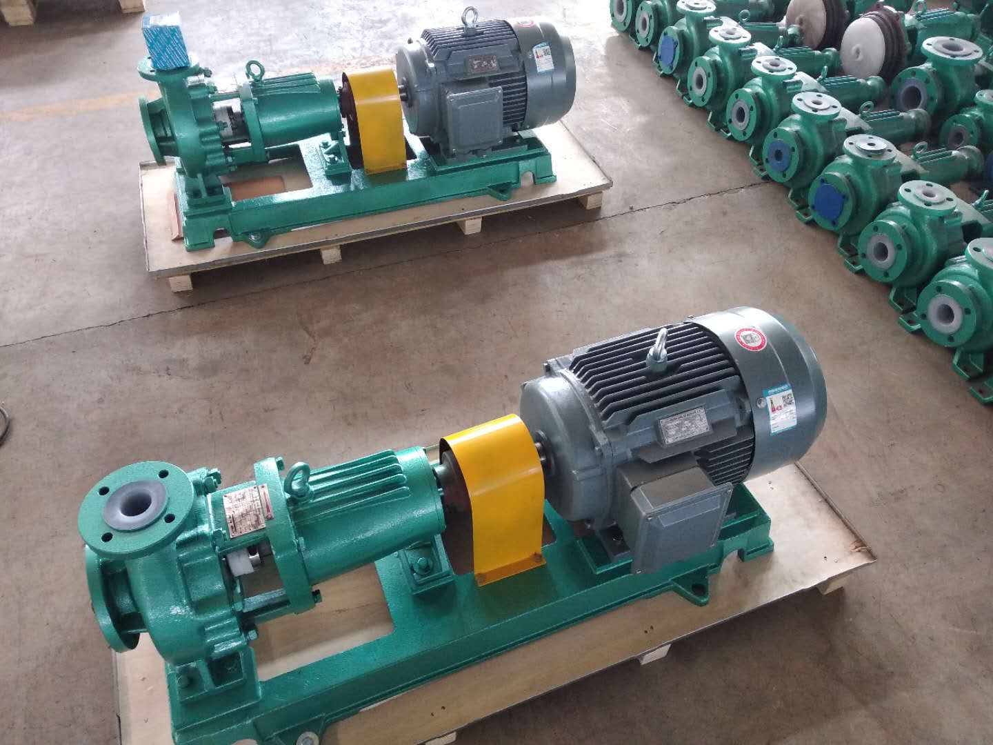 PTFE lining centrifugal pump