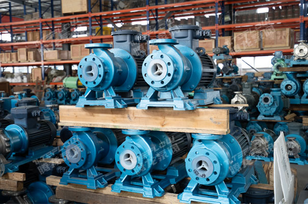 fluorine-lined magnetic drive pumps