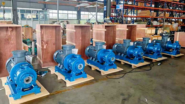 TMF Fluorine-lined Magnetic Pump
