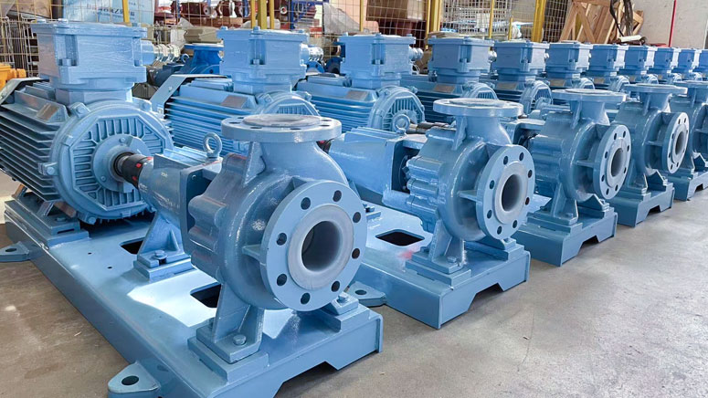 IHF fluoroplastic centrifugal pump