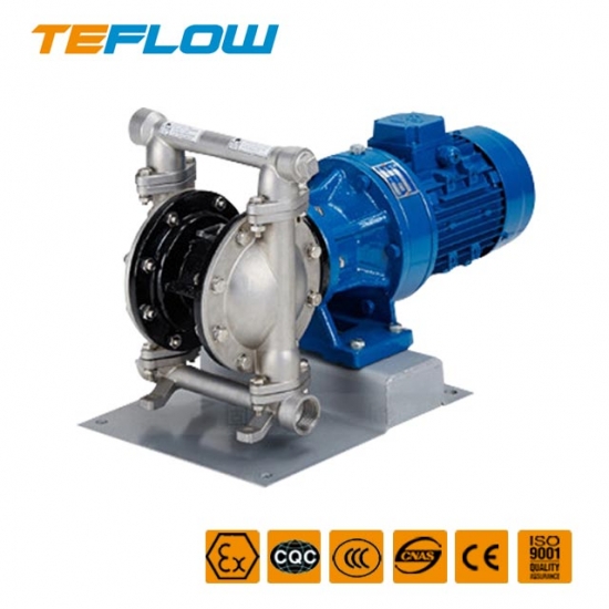 Corrosion-resistant electric diaphragm pump