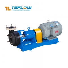 Fluoroplastic centrifugal pump