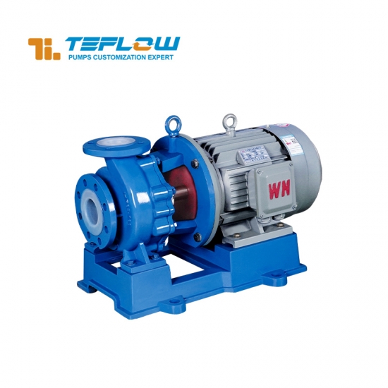 Fluorine plastic centrifugal pump