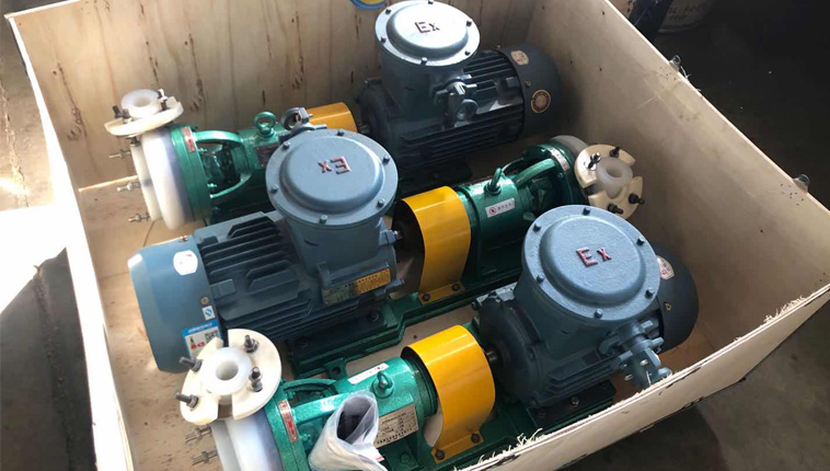 FSB-L Teflon alloy centrifugal pump