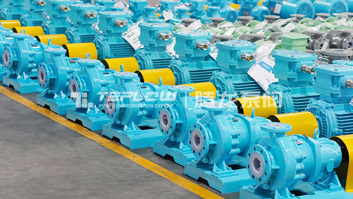 Customized magnetic pumps for phosphate chemical project successfully delivered