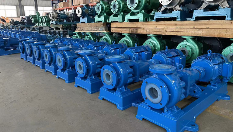 IHF series Chemical centrifugal pump exports to Egypt