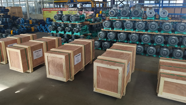 A batch of magnetic pumps are sent to Mexico
