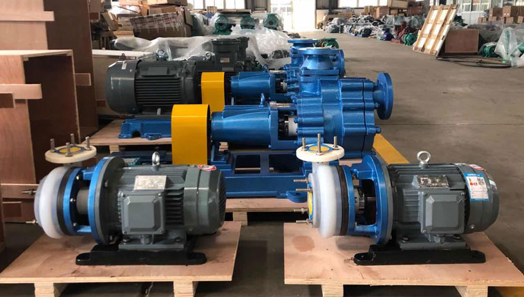Fluoroplastic alloy centrifugal pumps to Florida, Mexico and Thailand