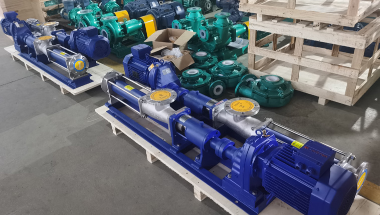 Screw pump well received by Vietnamese customers.