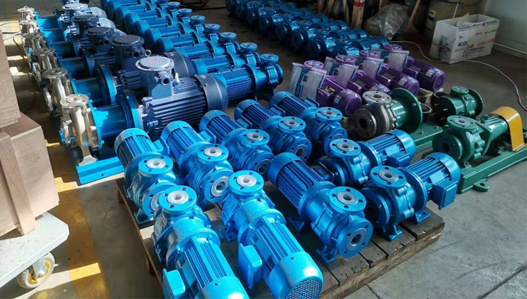 The last batch of Teflon lined magnetic pumps to Australia in 2019