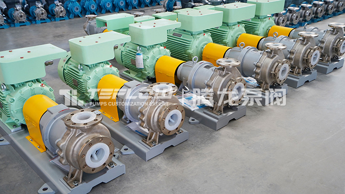 Long Bracket Magnetic Pump Compliant with Petrochemical Standards