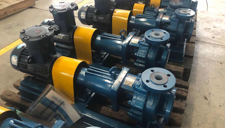 IHF- high temperature resistant acid nitric acid chemical pump.