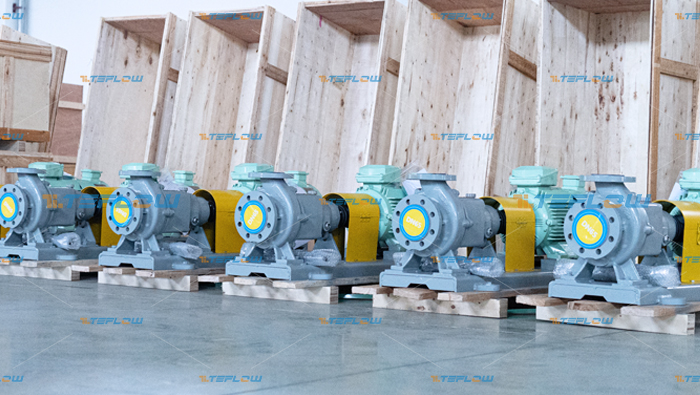 IHF Fluorine-lined centrifugal pump helps solve the problem of corrosive medium transportation