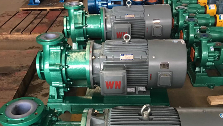 Indonesian customer customizes 3 sets of Fluorine-lined magnetic pumps for delivery in the same day