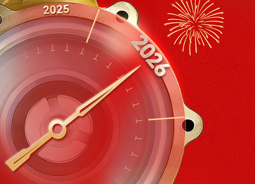 Farewell to 2025, welcome 2026, forge ahead with courage and resolve, and strive for greater glory!