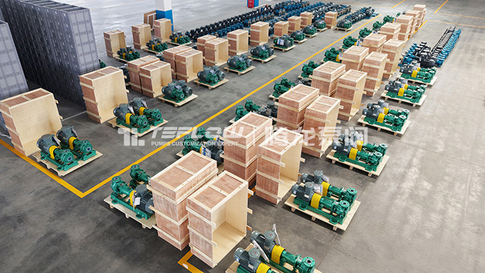 A batch of fluorine-lined hydrochloric acid pumps shipped to Vietnam